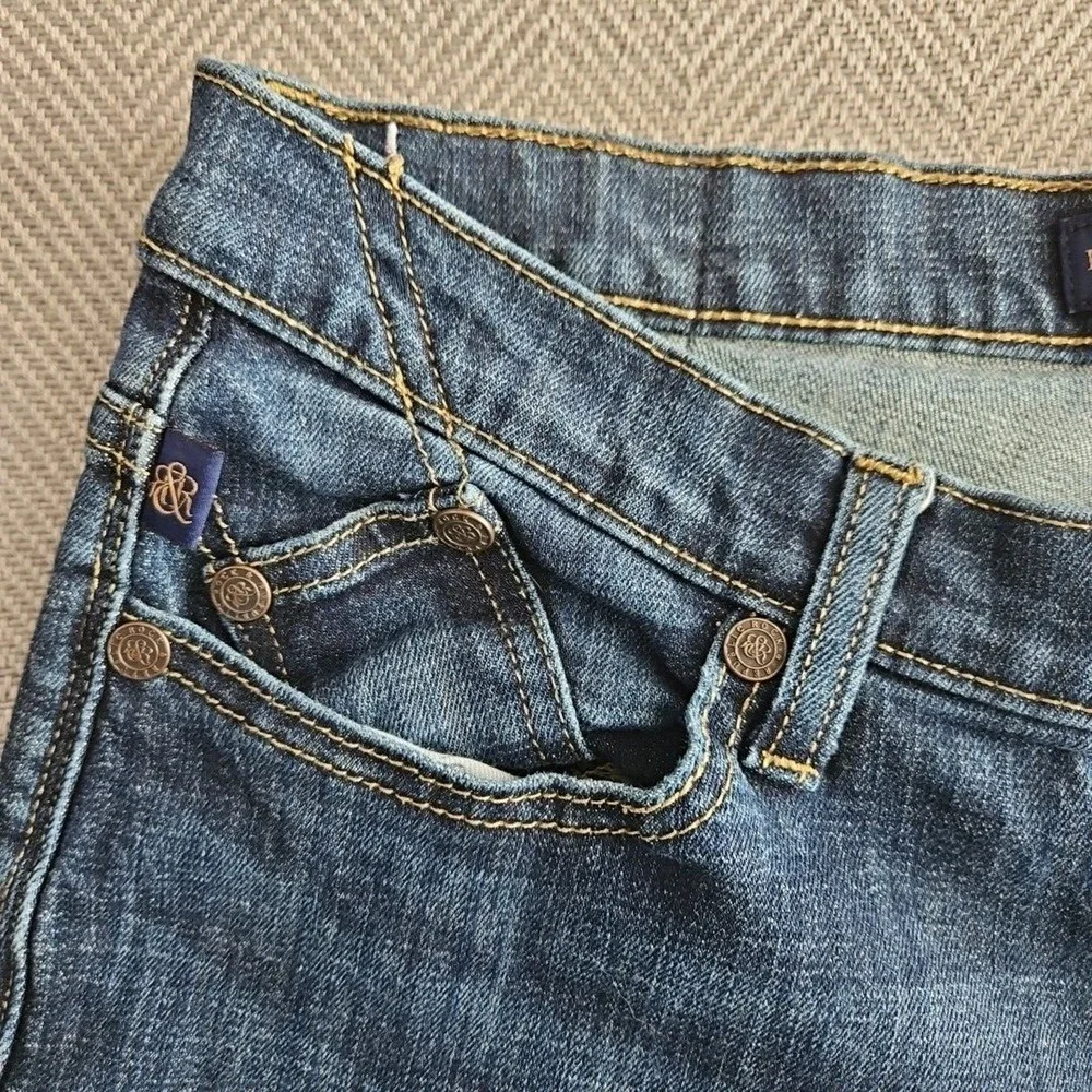 Rock & Republic Jeans Women's Size 10M (32x31) Emo Dark Wash Denim RN#‎ 130273